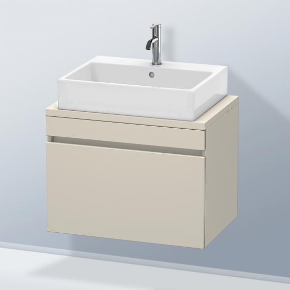 Duravit DuraStyle 梳妝台，適用於緊湊型檯面，帶有 1 個拉出式隔間