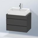 Duravit DuraStyle vanity unit for Compact countertop with 2 pull-out compartments