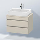 Duravit DuraStyle vanity unit for Compact countertop with 2 pull-out compartments
