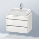 Duravit DuraStyle vanity unit for Compact countertop with 2 pull-out compartments