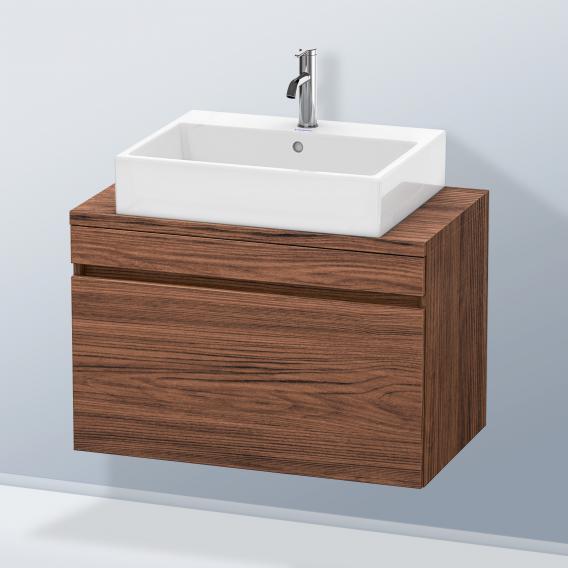 Duravit DuraStyle 梳妝台，適用於緊湊型檯面，帶有 1 個拉出式隔間