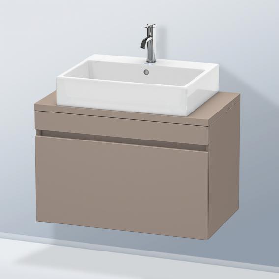 Duravit DuraStyle 梳妝台，適用於緊湊型檯面，帶有 1 個拉出式隔間