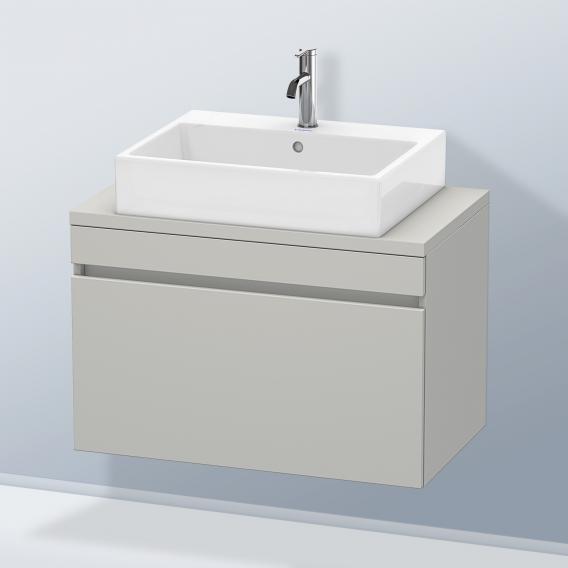 Duravit DuraStyle 梳妝台，適用於緊湊型檯面，帶有 1 個拉出式隔間