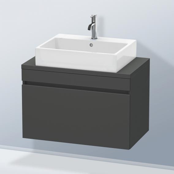 Duravit DuraStyle 梳妝台，適用於緊湊型檯面，帶有 1 個拉出式隔間