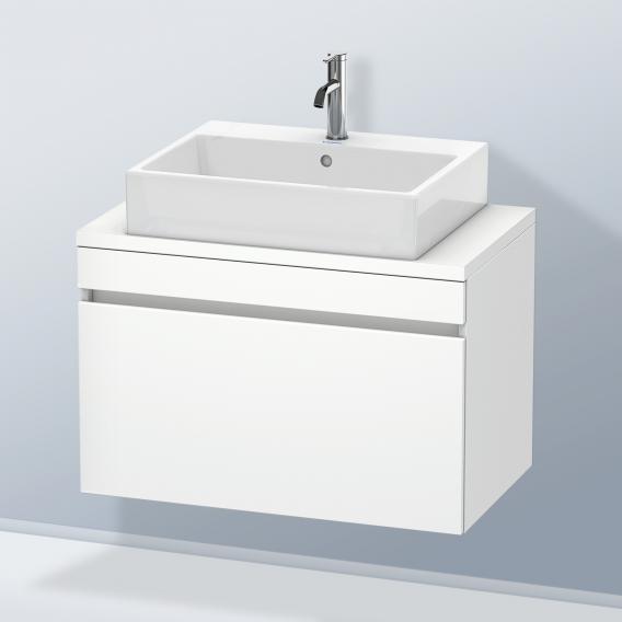 Duravit DuraStyle 梳妝台，適用於緊湊型檯面，帶有 1 個拉出式隔間