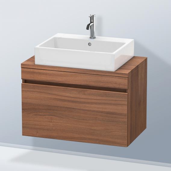 Duravit DuraStyle 梳妝台，適用於緊湊型檯面，帶有 1 個拉出式隔間