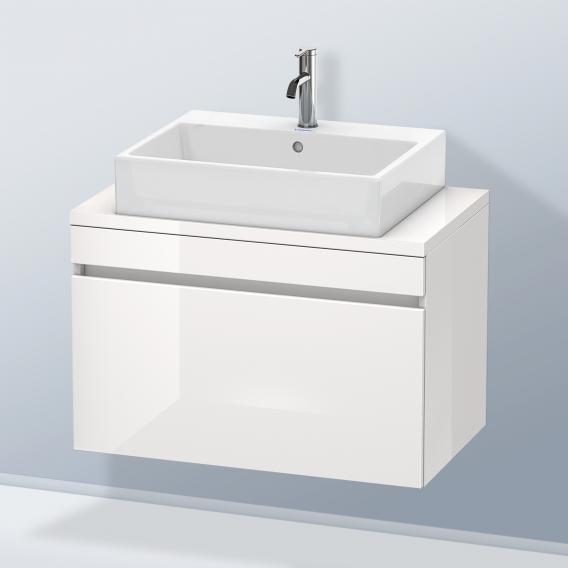 Duravit DuraStyle 梳妝台，適用於緊湊型檯面，帶有 1 個拉出式隔間