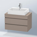 Duravit DuraStyle vanity unit for Compact countertop with 2 pull-out compartments