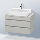 Duravit DuraStyle vanity unit for Compact countertop with 2 pull-out compartments