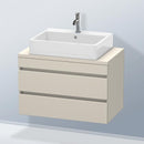 Duravit DuraStyle vanity unit for Compact countertop with 2 pull-out compartments