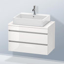 Duravit DuraStyle vanity unit for Compact countertop with 2 pull-out compartments