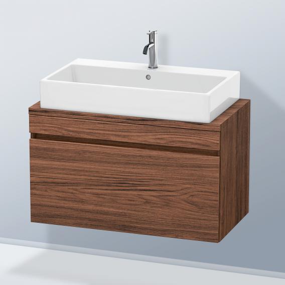 Duravit DuraStyle 梳妝台，適用於緊湊型檯面，帶有 1 個拉出式隔間