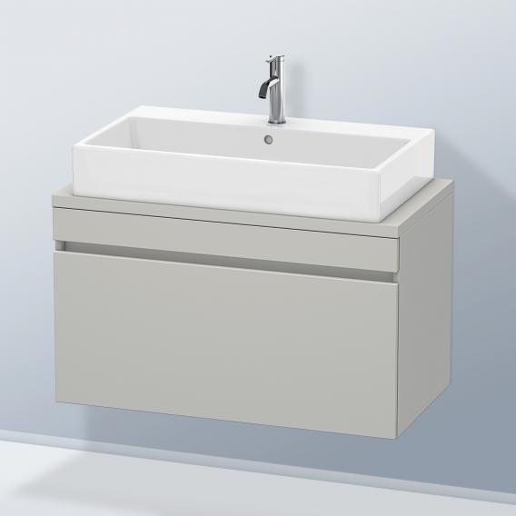 Duravit DuraStyle 梳妝台，適用於緊湊型檯面，帶有 1 個拉出式隔間