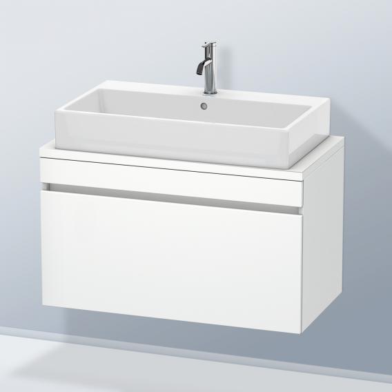 Duravit DuraStyle 梳妝台，適用於緊湊型檯面，帶有 1 個拉出式隔間