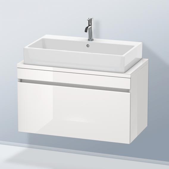 Duravit DuraStyle 梳妝台，適用於緊湊型檯面，帶有 1 個拉出式隔間