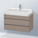 Duravit DuraStyle vanity unit for Compact countertop with 2 pull-out compartments