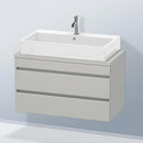 Duravit DuraStyle vanity unit for Compact countertop with 2 pull-out compartments