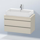 Duravit DuraStyle vanity unit for Compact countertop with 2 pull-out compartments