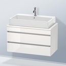 Duravit DuraStyle vanity unit for Compact countertop with 2 pull-out compartments