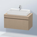 Duravit DuraStyle vanity unit for countertop with 1 pull-out compartment