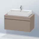 Duravit DuraStyle vanity unit for countertop with 1 pull-out compartment