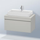 Duravit DuraStyle vanity unit for countertop with 1 pull-out compartment