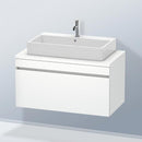 Duravit DuraStyle vanity unit for countertop with 1 pull-out compartment
