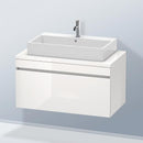 Duravit DuraStyle vanity unit for countertop with 1 pull-out compartment