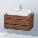 Duravit DuraStyle vanity unit for countertop with 2 pull-out compartments