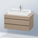 Duravit DuraStyle vanity unit for countertop with 2 pull-out compartments