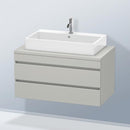 Duravit DuraStyle vanity unit for countertop with 2 pull-out compartments