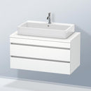 Duravit DuraStyle vanity unit for countertop with 2 pull-out compartments