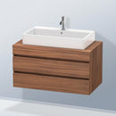 Duravit DuraStyle vanity unit for countertop with 2 pull-out compartments