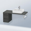 Duravit DuraStyle vanity unit for countertop with 2 pull-out compartments