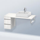 Duravit DuraStyle vanity unit for countertop with 2 pull-out compartments