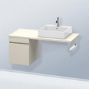 Duravit DuraStyle vanity unit for countertop with 1 pull-out compartment