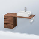 Duravit DuraStyle vanity unit for countertop with 2 pull-out compartments