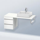 Duravit DuraStyle vanity unit for countertop with 2 pull-out compartments