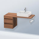 Duravit DuraStyle vanity unit for countertop with 2 pull-out compartments