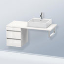 Duravit DuraStyle vanity unit for countertop with 2 pull-out compartments