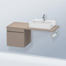 Duravit DuraStyle vanity unit for countertop with 1 pull-out compartment