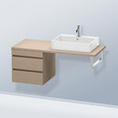 Duravit DuraStyle vanity unit for countertop with 2 pull-out compartments