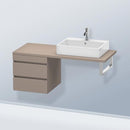 Duravit DuraStyle vanity unit for countertop with 2 pull-out compartments