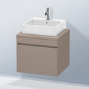 Duravit DuraStyle vanity unit for countertop with 1 pull-out compartment