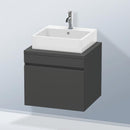 Duravit DuraStyle vanity unit for countertop with 1 pull-out compartment
