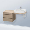 Duravit DuraStyle vanity unit for countertop with 2 pull-out compartments