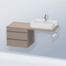 Duravit DuraStyle vanity unit for countertop with 2 pull-out compartments