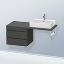 Duravit DuraStyle vanity unit for countertop with 2 pull-out compartments
