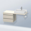 Duravit DuraStyle vanity unit for countertop with 2 pull-out compartments