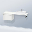 Duravit DuraStyle vanity unit for countertop with 1 pull-out compartment